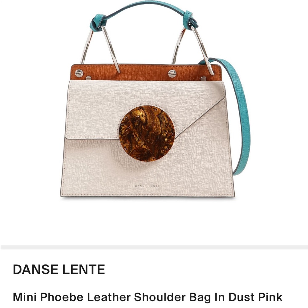 DANSE LENTE
MINI PHOEBE LEATHER SHOULDER BAG
